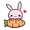 Lily The Cutie Bunny Stickers