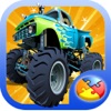 Icon Truck Car Jigsaw Puzzles for Toddlers Games