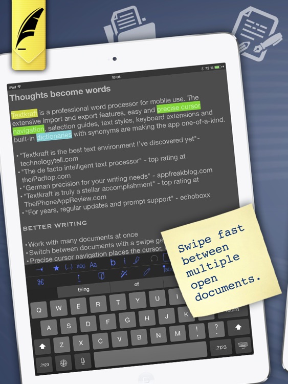 Textkraft English - Write, Research & Correct