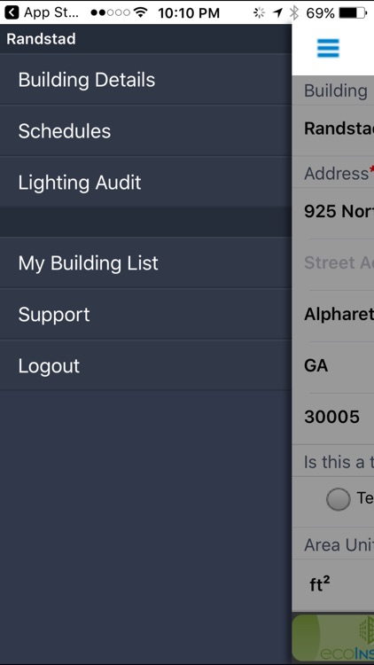 ecoInsight Audit App for iPhone