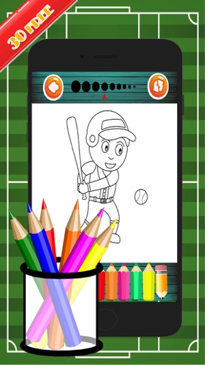 Sportmania Coloring Pages:Paint On Picture For Kid(圖4)-速報App