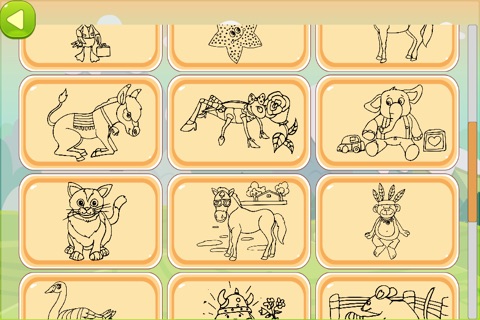 animals game for children - animals coloring screenshot 4