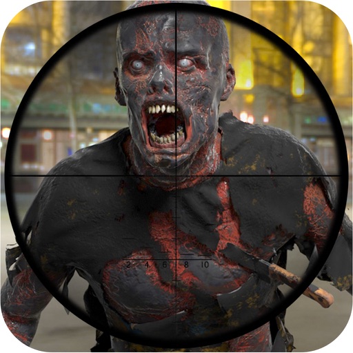 Zombies sniper shooter : gun war mission 3D Icon