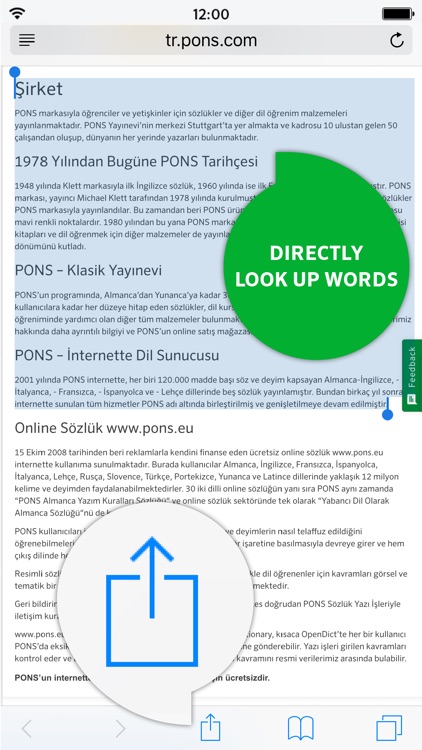 Dictionary Turkish - German COMPACT by PONS screenshot-3