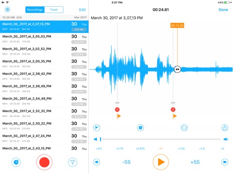 Voice Recorder PRO - Recording screenshot 3