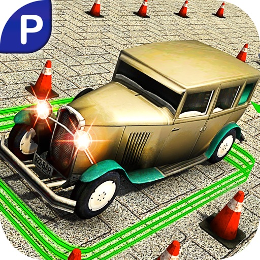 Classic Car Stunt Parking - Driving Simulator 2017 icon