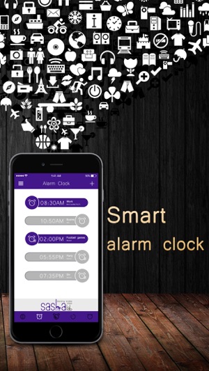 Sasha Time - Smart Alarm Clock(圖1)-速報App