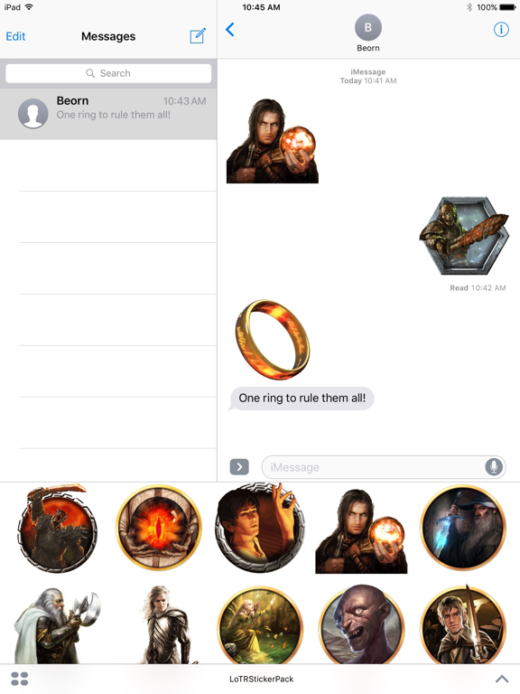 The Lord of the Rings LCG Stickers screenshot 7