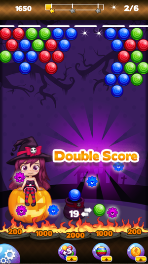 Bubble Shooter Mania - Sweet Halloween(圖4)-速報App