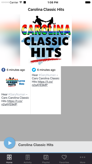 How to cancel & delete Carolina Classic Hits from iphone & ipad 1