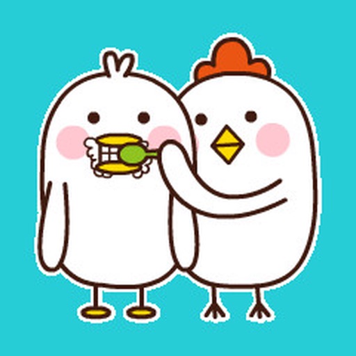 Animated Cute Couple Stickers For iMessage icon