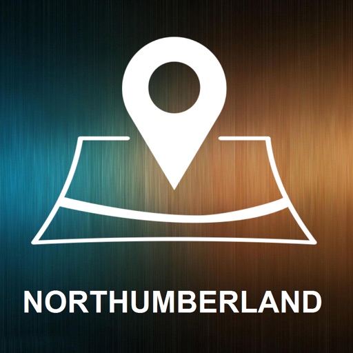 Northumberland, UK, Offline Auto GPS icon