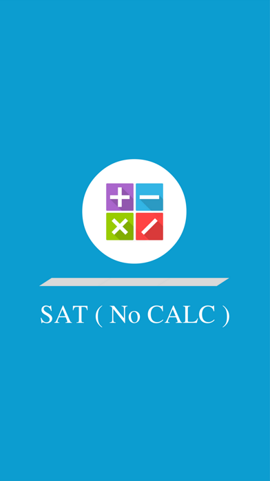 SAT Maths Practice Tests - No Calculator Screenshot 1