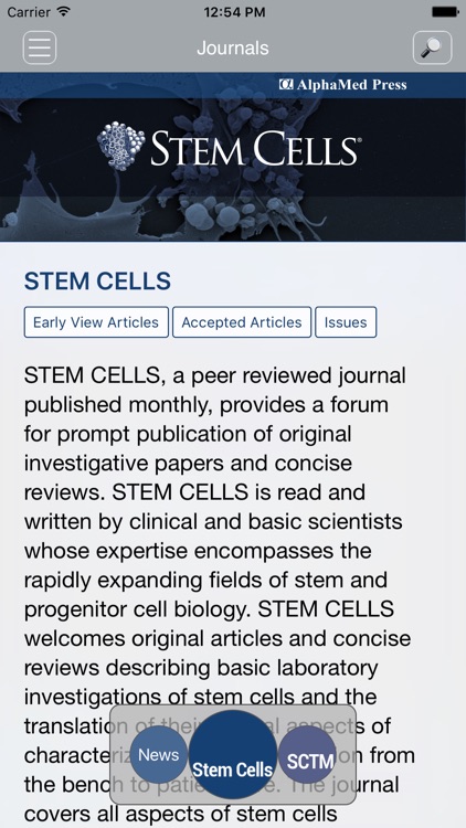 Stem Cells Journals