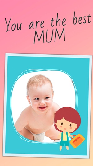 Baby photo frames for kids – Photo album(圖2)-速報App