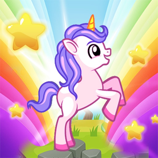 My pretty Pony Run in candy world iOS App