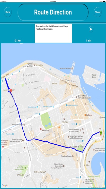 Rio de Janeiro Brazil Offline City Map Navigation screenshot-3