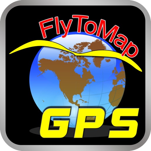 FlyToMap All in One GPS maps marine lakes parks Icon