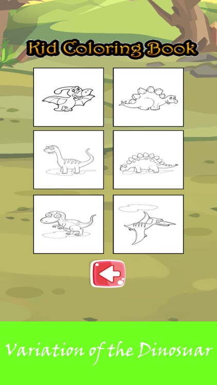 Dinosaur Kid Coloring Book screenshot-3