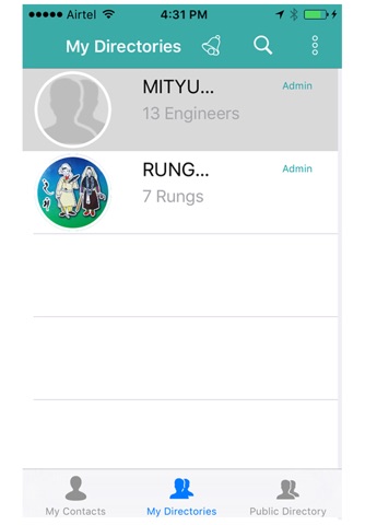 XERUNG-Contacts Directory screenshot 3