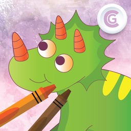 Cute Coloring HD - Dinosaur games for kids