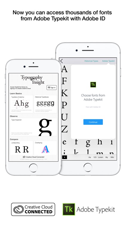 Typography Insight for iPhone screenshot-0