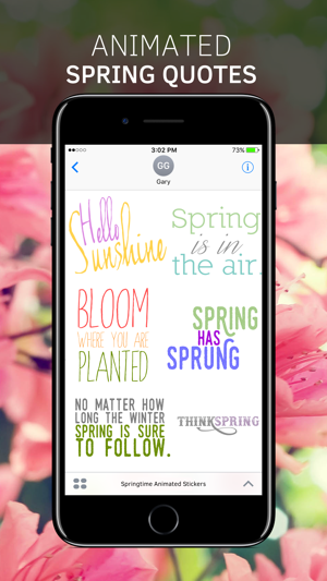Springtime Animated Stickers(圖2)-速報App