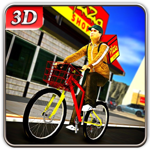 Bicycle Pizza Delivery Boy & Riding Simulator iOS App