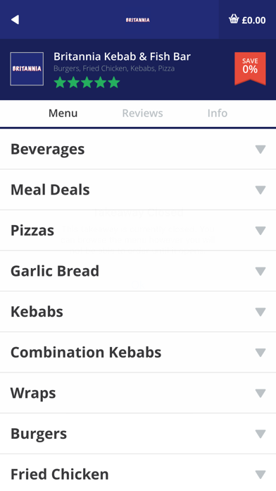 How to cancel & delete Britannia Kebab & Fish Bar from iphone & ipad 3