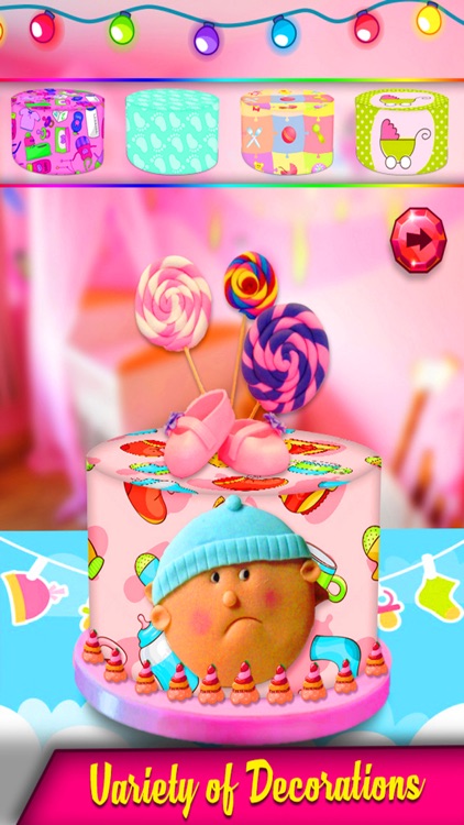 Baby Shower Party Cake Maker - Real Cake Designer