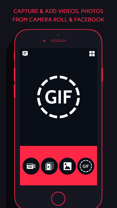 Gif Maker Pro -Video to GIF photo to GIF Animated Screenshot 1