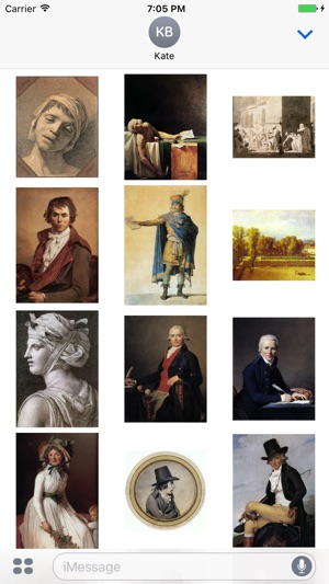Jacques Louis David - Artworks Stickers(圖3)-速報App