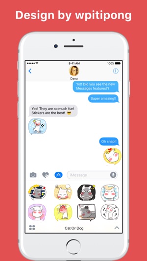 Cat Or Dog贴纸，设计：wpitipong(圖1)-速報App
