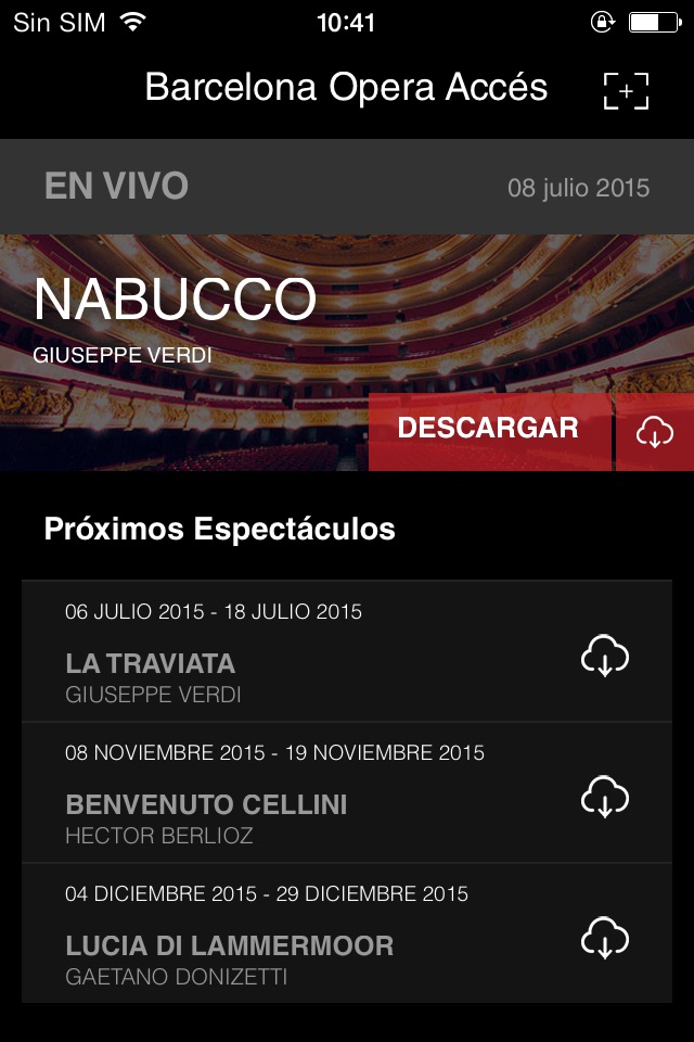 Barcelona Òpera Accés screenshot 2