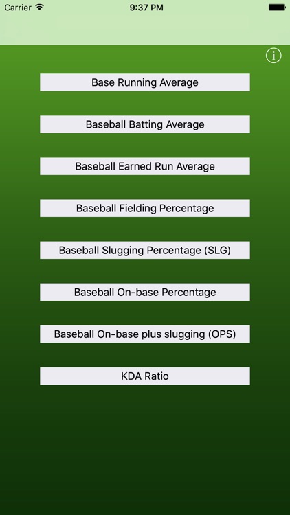 Sports Calculators