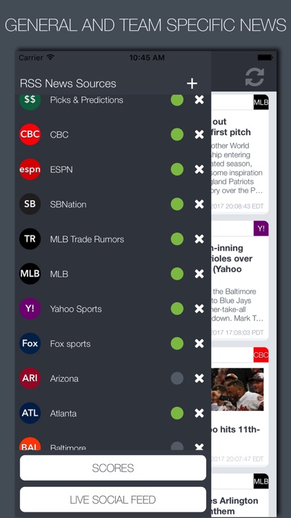 Live Baseball News, Scores & Predictions