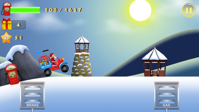 Santa Hill Climb  Xmas Game