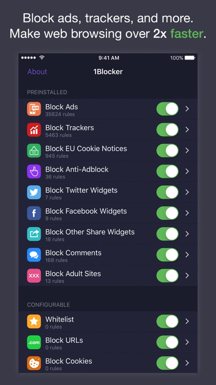 1Blocker screenshot-0