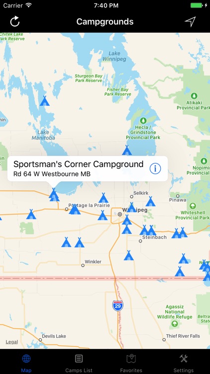 Manitoba – Campgrounds & RV Parks