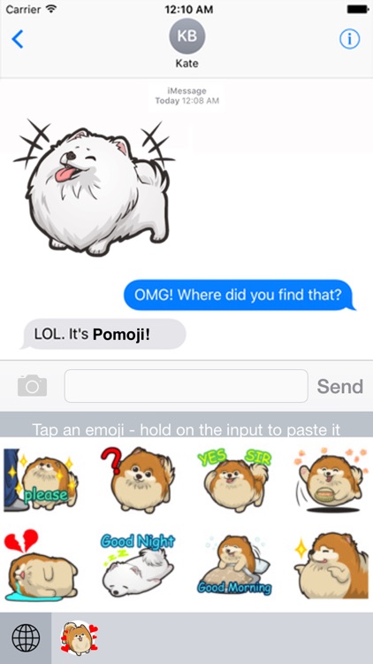 Pomoji - Pomeranian Emoji & Stickers