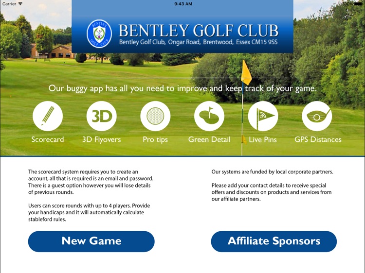 Bentley Golf Club - Buggy