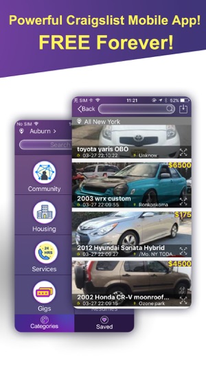 Mobile Pro for Craigslist - Classifieds Ads App(圖1)-速報App