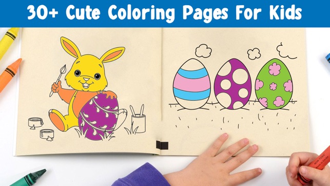 Easter Coloring Book For Kids! Draw, Color & Paint(圖3)-速報App
