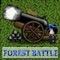 Defend your position against the advancing soldiers using cannon fire