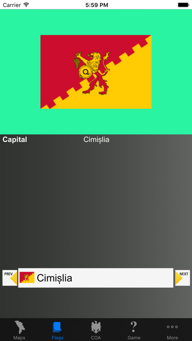 How to cancel & delete Moldova District Maps, Flags and Capitals from iphone & ipad 3
