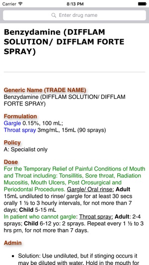 PPUKM Drug Formulary