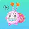 Stickers Baby Snails Animated