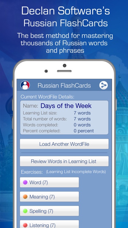 Learn Russian Audio FlashCards