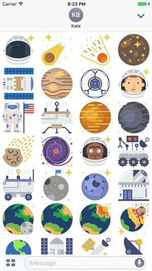 Astronomy Stickers - Space Emojis for Messages(圖2)-速報App