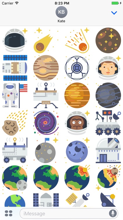 Astronomy Stickers - Space Emojis for Messages